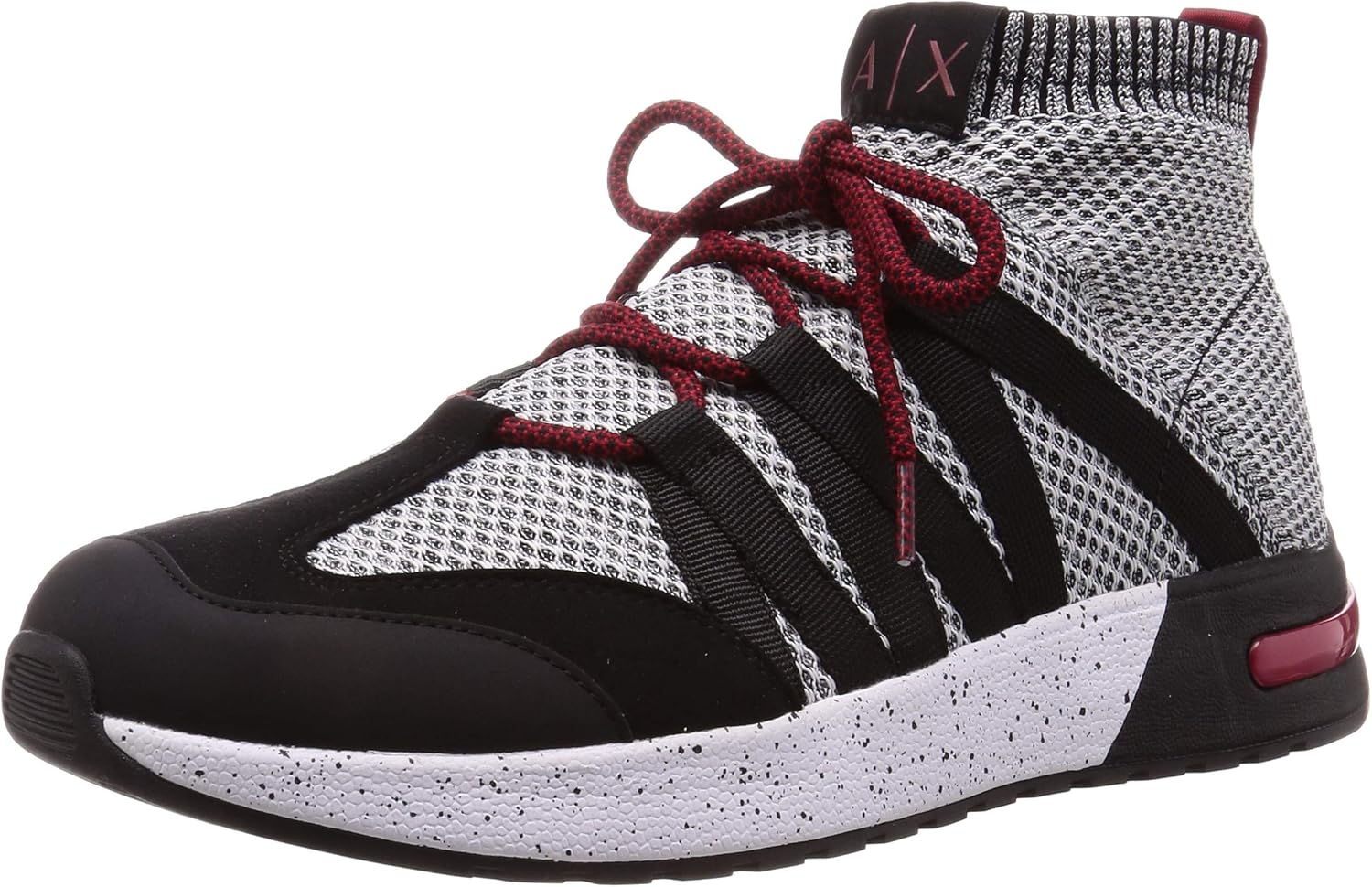 armani exchange high sock sneakers
