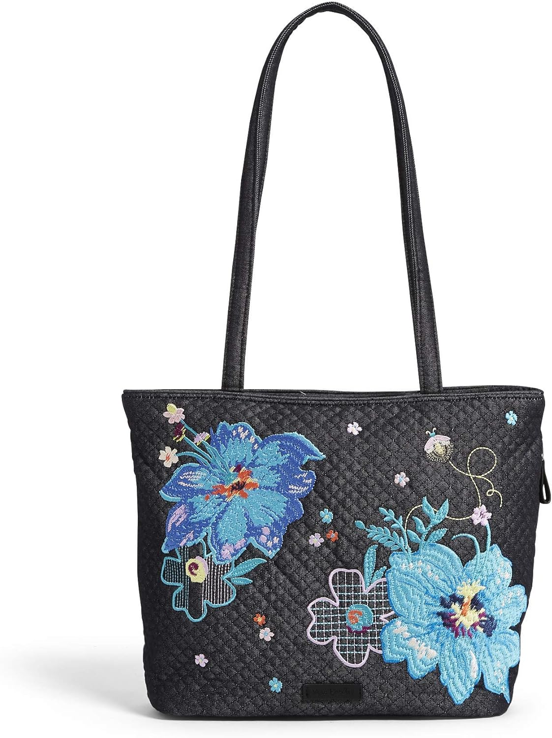 Vera Bradley Small Vera Tote Bag, Denim Navy Shoes