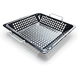 GrillPro 98121 Porcelain Coated Square Wok Topper