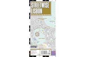 Streetwise Lisbon Map: Laminated City Center Street Map of Lisbon, Portugal