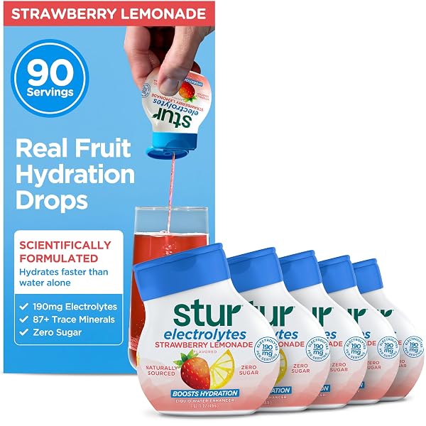 STUR ELECTROLYTE WATER ENHANCER | SWEETENED WITH STEVIA...