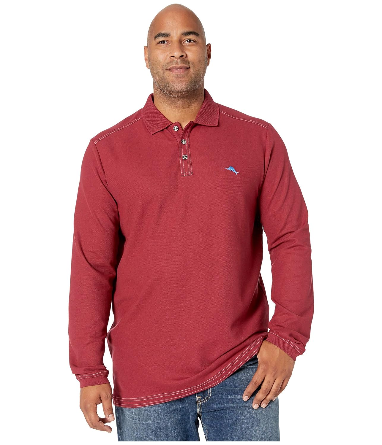 tommy bahama emfielder long sleeve polo