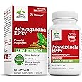 Terry Naturally Ashwagandha EP35 Extra Strength - Herbal Supplement for Sleep Support - Aid Healthy Stress Response - Endurance & Energy Support - 60 Capsules (60 Servings)