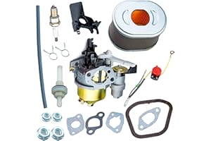 Ruma Adjustable Carburetor Air Filter Spark Plug Kit for Honda GX120 GX160 GX200 5.5Hp 6.5Hp 4Hp Engine and Power Equipment