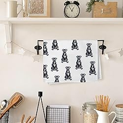 Yorhifa Cane Corso Gifts Kitchen Dish Towels, Cane