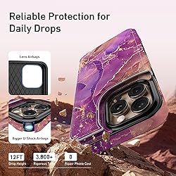 Goodon for iPhone 16 Pro Case Wallet - Flip Folio