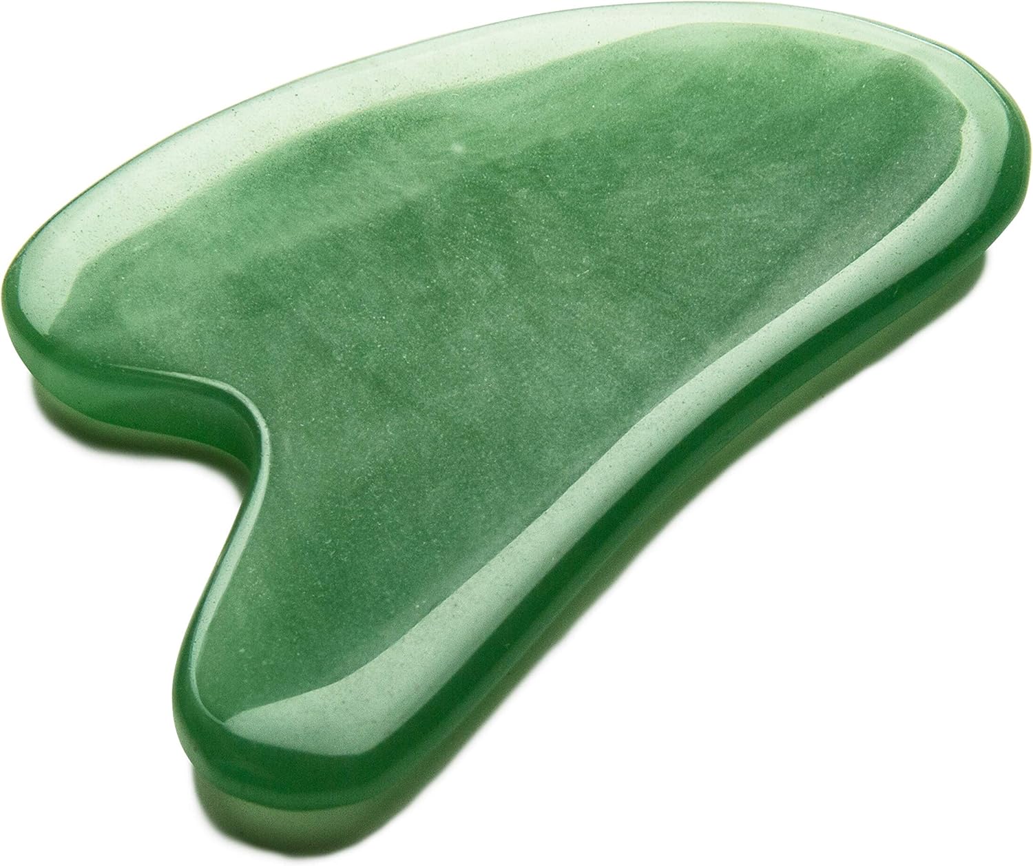 Gua Sha Massage Tool for Facial Massage, Jade Gua Sha Tool Green Aventurine, Authentic Gua Sha Stones for Face Skincare and Lymphatic Drainage Tool: Health & Personal Care