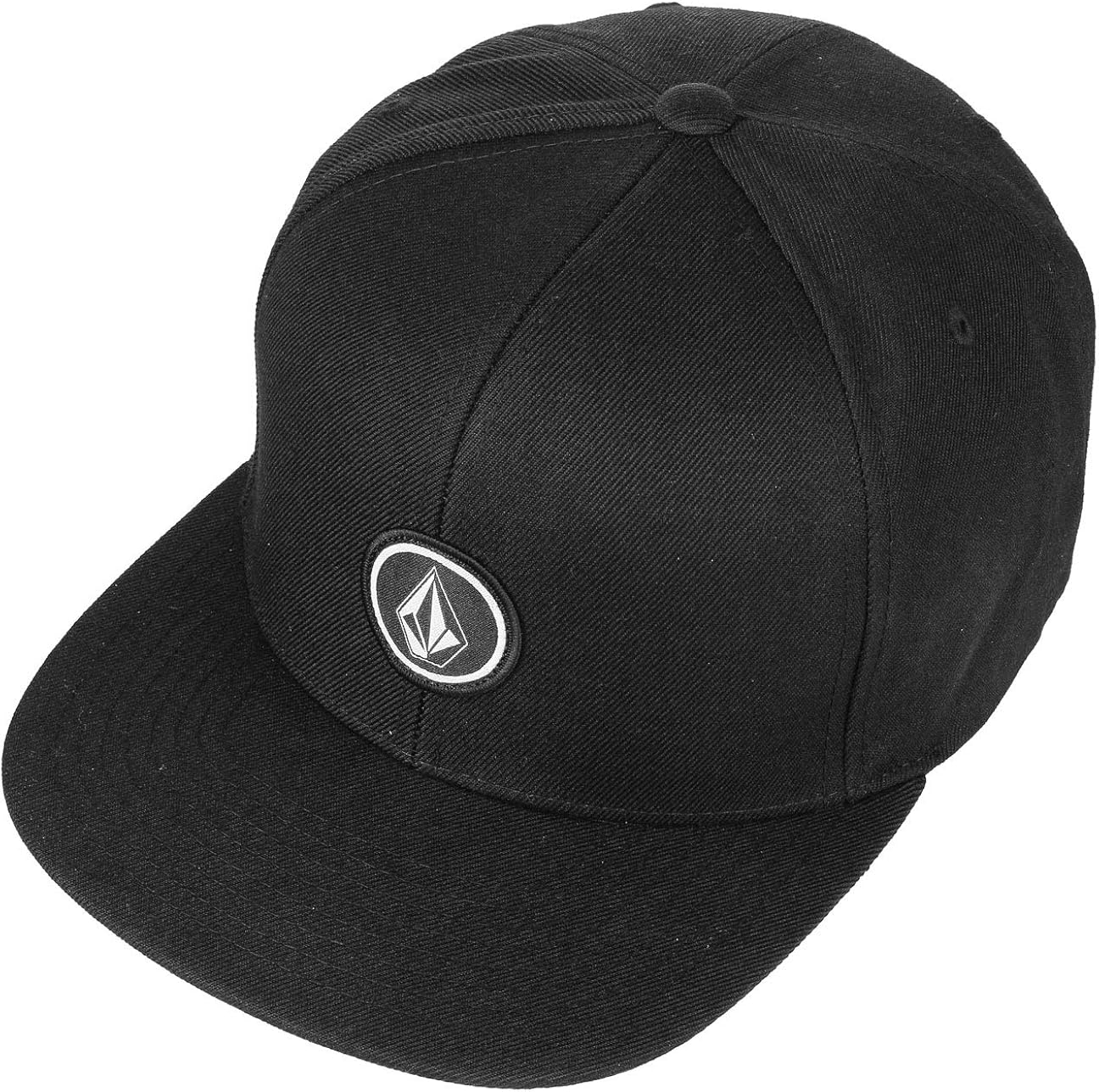 Volcom Men's Quarter Twill Hat, Black, One Size: Clothing
