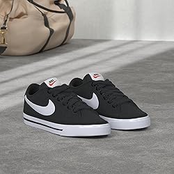 NIKE Men's Training Gymnastics Shoe, Black White, 7