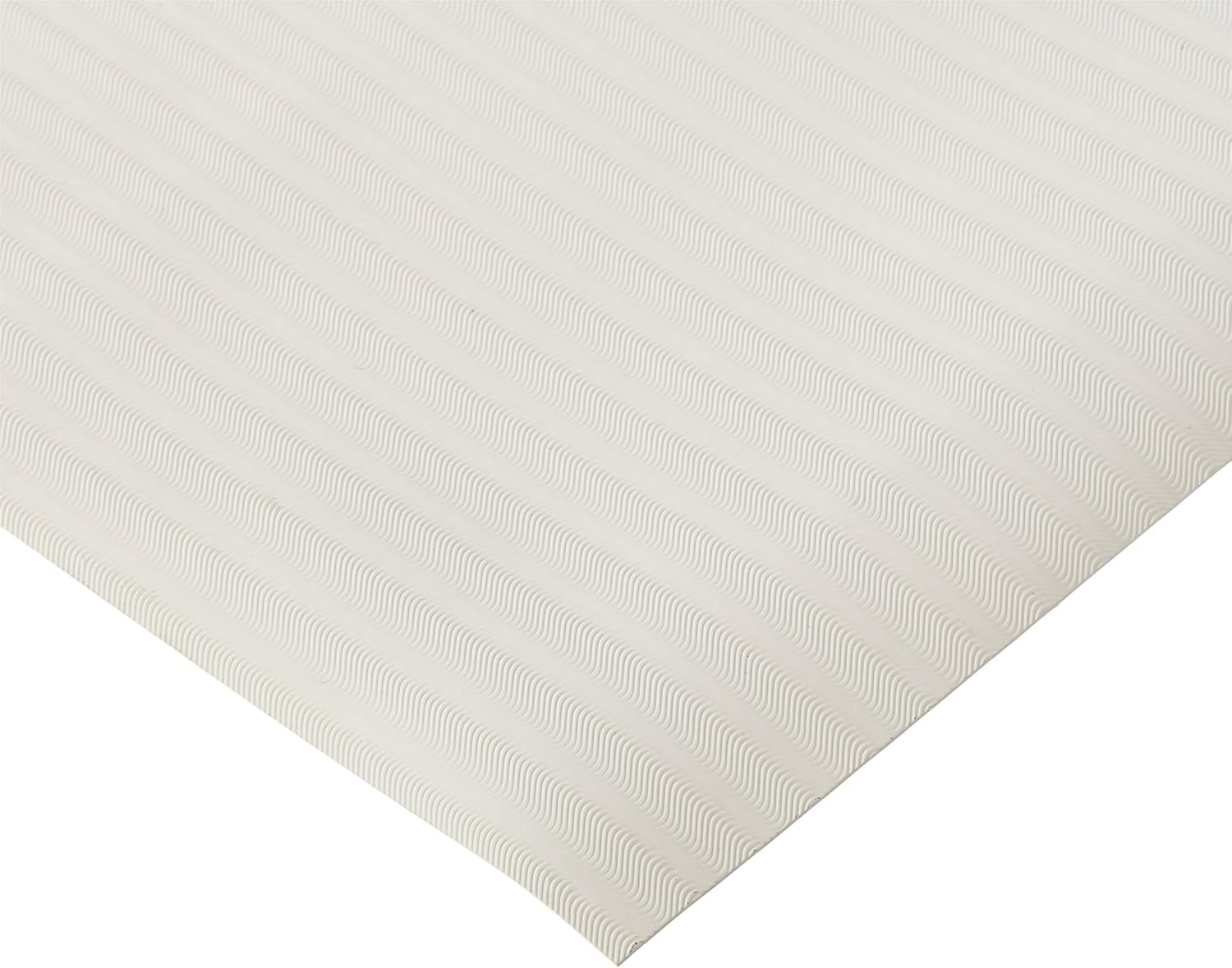 ConTact Brand Embossed NonAdhesive Shelf Liner, White Herringbone, 12
