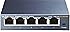 TP-Link 5 Port Gigabit Ethernet Network Switch |  Ethernet Splitter | Sturdy Metal w/ Shielded Ports | Plug-and-Play | Traffic Optimization | Unmanaged (TL-SG105)