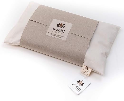 Amazon Com Sachi Organics Buckwheat Hull Neck Pillow Small Home