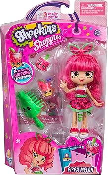 Shopkins Shoppies Season 3 Dolls Single Pack - Pippa Melon