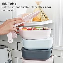W&P Porter Bento Lunch Box, 3 Compartment Bento Box