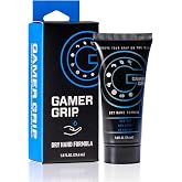 Gamer Grip Gaming Cream for Sweaty Hands | Chalk-Free Liquid Formula, Improve Performance, Control &amp; Precision, Made in USA