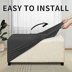 Easy-Going 100% Dual Waterproof Stretch Ottoman