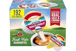 GENERIC Land Mini Moo’s Half & Half Coffee Creamer Singles 192 Count | Shelf Stable Real Dairy Cups for Office, Home & Travel | Single Serve Creamer Made with Real Milk & Cream, No Refrigeration
