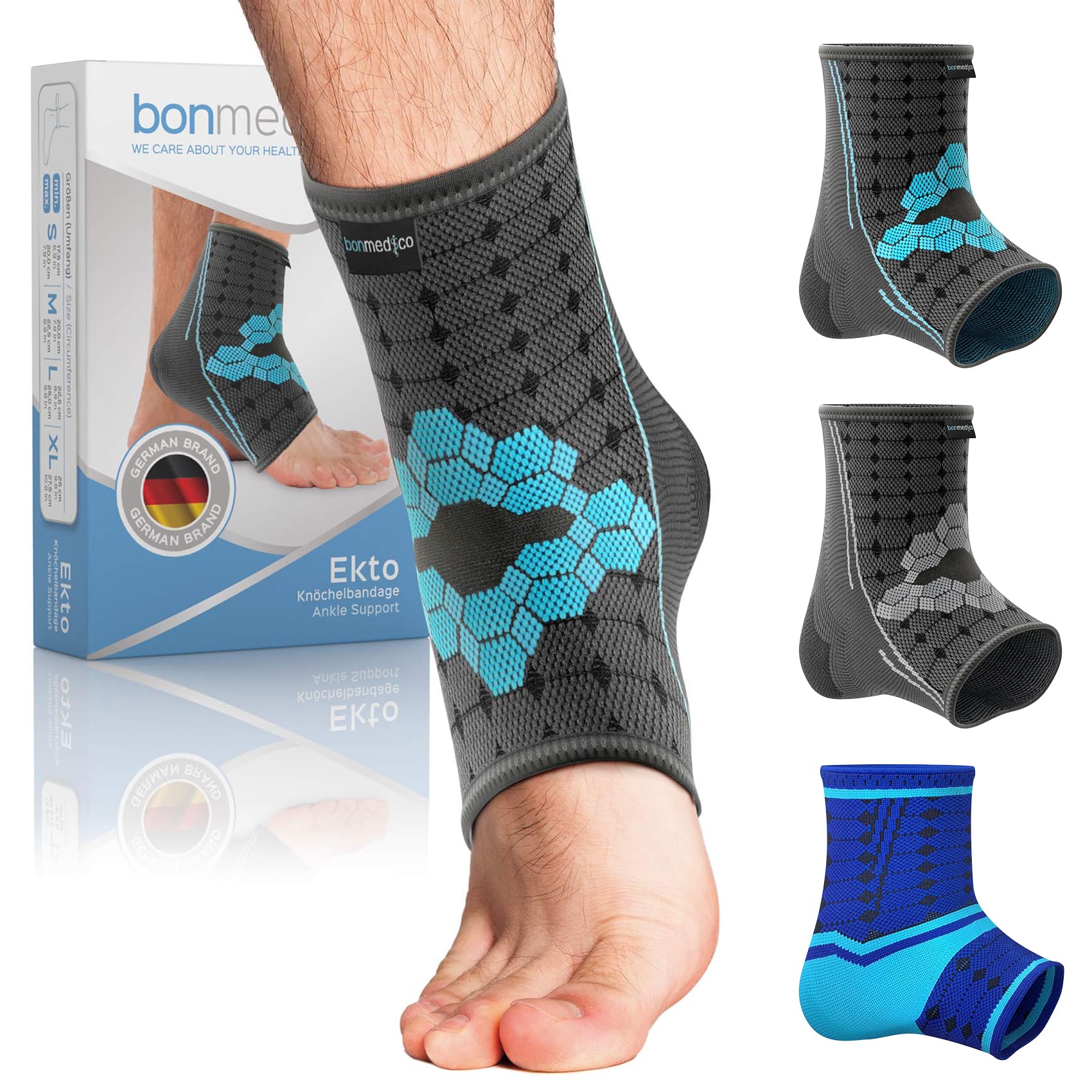 bonmedico Plantar Fasciitis Socks Foot Compression Sock Sleeves for Men and Women