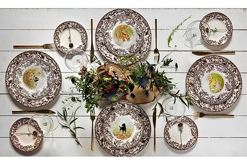 Salad Plate Spode Woodland Dogs Dinnerware Spode Woodland Dog