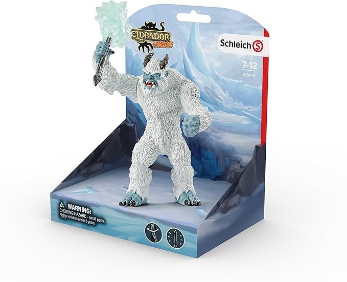 Schleich Figurine Monstre de Glace avec Arme Eldrador Creatures, 42448