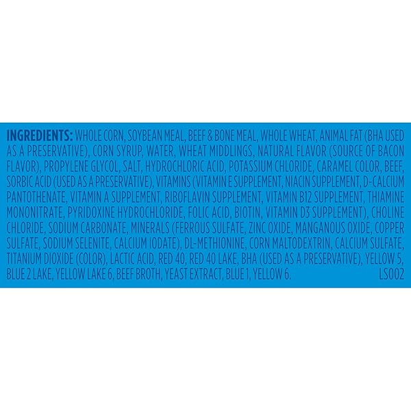 KIBBLES ‘N BITS MINI BITS SMALL BREED DRY DOG FOOD, SAVORY BACON & STEAK FLAVOR FOR ADULT DOGS, 3.5 LB. BAG
