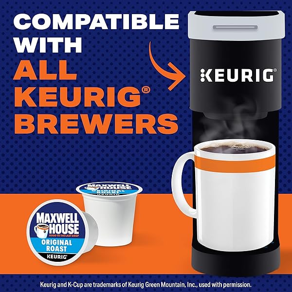 MAXWELL HOUSE ORIGINAL ROAST MEDIUM ROAST K-CUP COFFEE PODS (32 CT BOX)