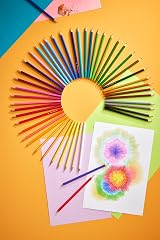 Faber-Castell Colouring Pencils Set of 60 - Premium Bonded Core view 5