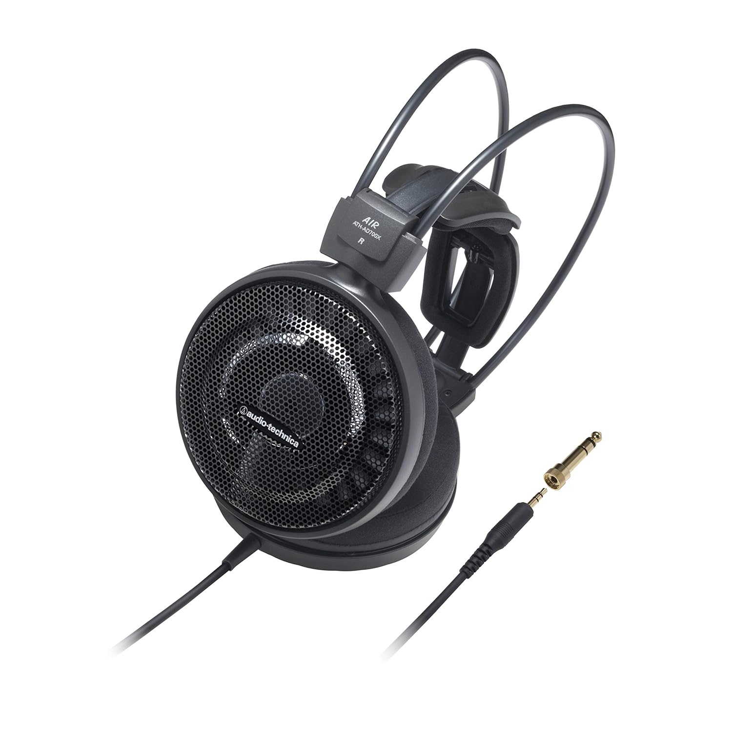 Audio-Technica Air Dynamic - Auriculares de diadema abiertos (6.3 mm), negro