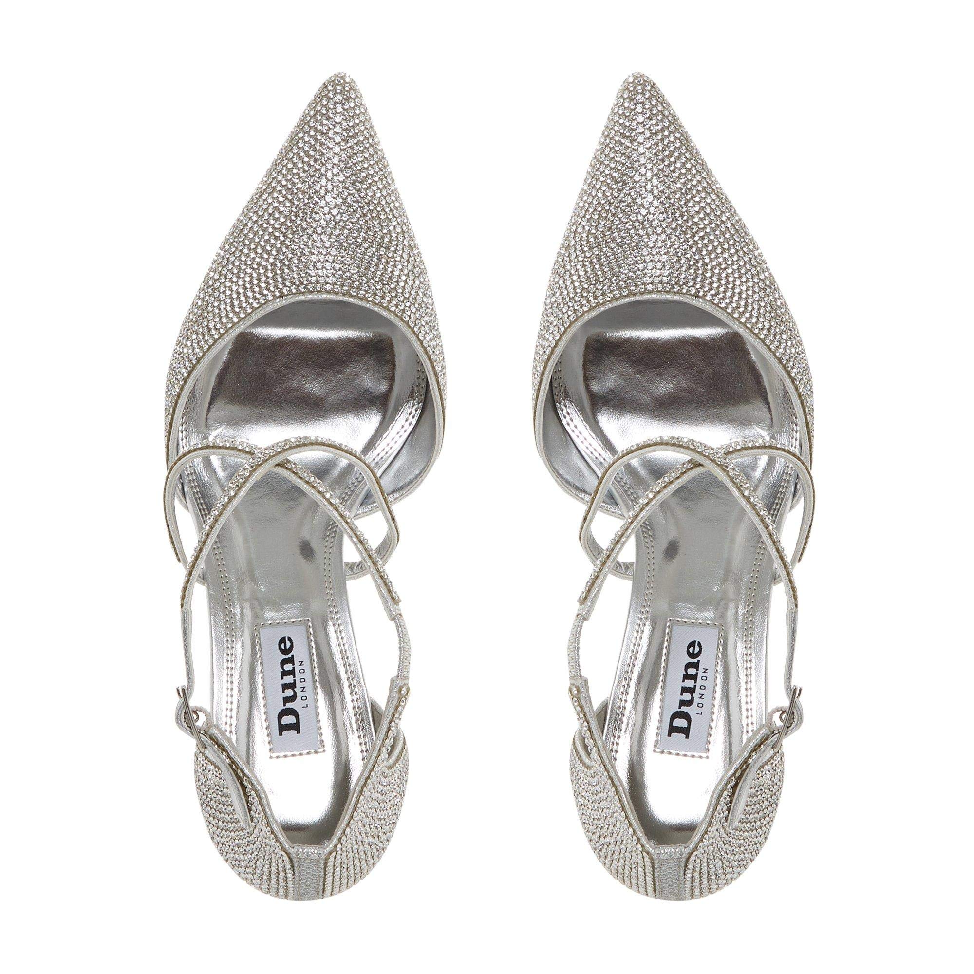 dune studded kitten heels