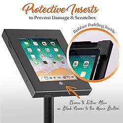 Pyle Anti-Theft Tablet Security Stand Kiosk - Heavy