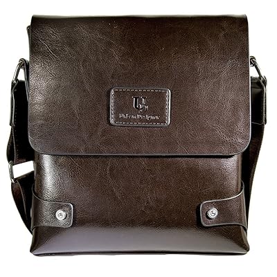 Dark Brown Crossbody Bag: Genuine Leather Messenger Egypt
