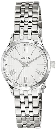 Aspen Ceramic Analog White Dial Womens Watch - AP1789