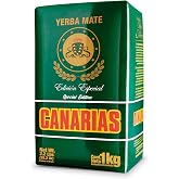 Canarias Special Edition Yerba Mate 1kg Fine Cut No Stems Strong &amp; Bold | Fine cut, no-stem yerba mate with a strong, bold and full-bodied flavor for traditional mate and bombilla preparation.