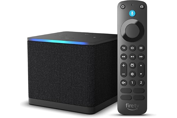 Fire TV Cube with Alexa Voice Remote Pro
