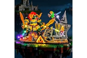 BRIKSMAX 2.0 Light Kit Compatible with Lego The Legend of Zelda Ocarina of Time – The Final Battle 77093 Building Sets - Orig