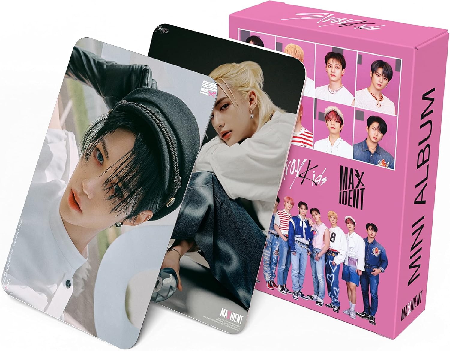 Photographs - Apzeda Stray Kids Maxident photocards - 55 PCS stray kids Lomo Card New Album maxident Kpop Postcard Gift Merchandise
