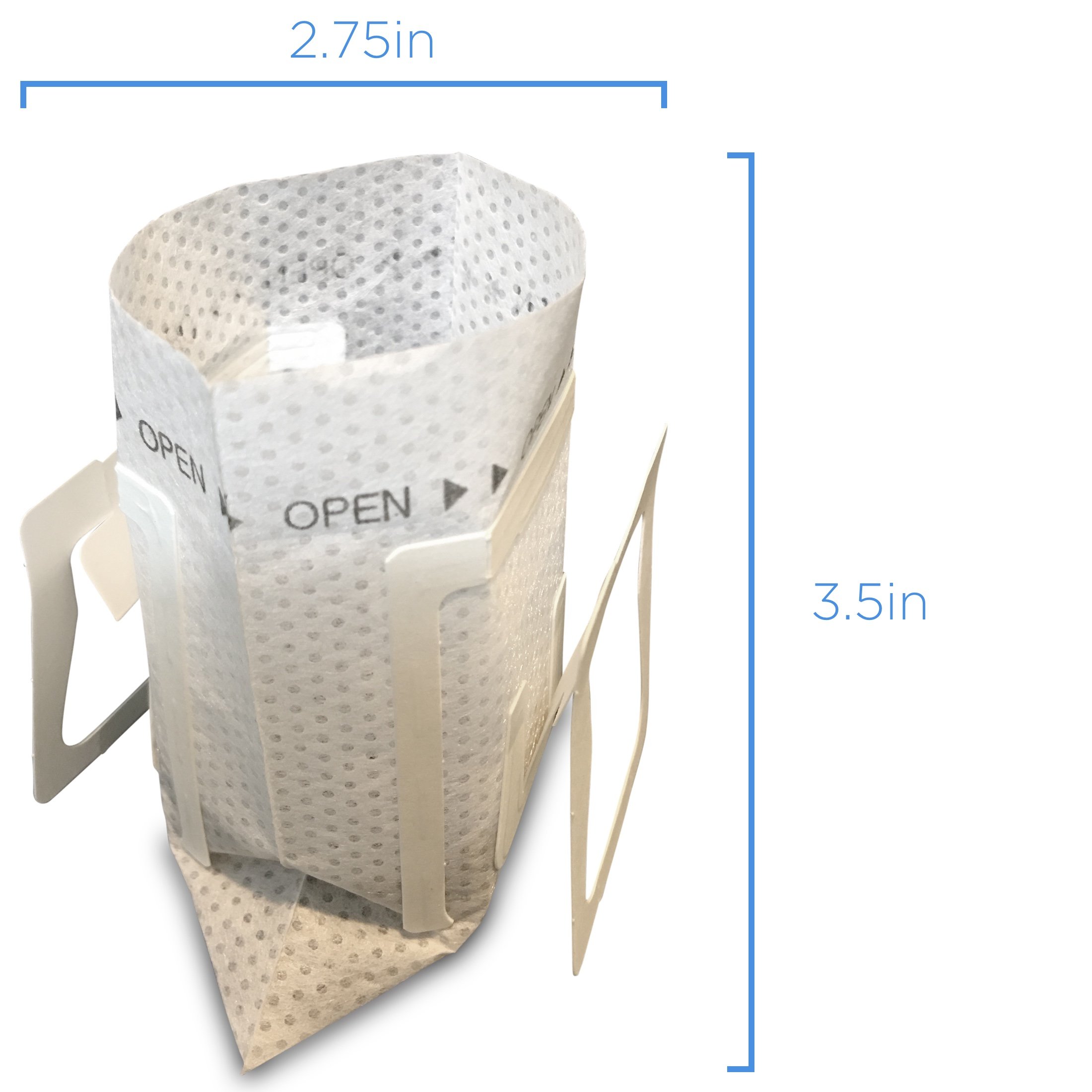 Jasmine Cafe Premium Single Serve Disposable Drip Coffee Filter Bag