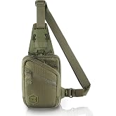 M-Tac Elite Sling Bag - EDC Tactical Crossbody Concealed Carry CCW Chest Pack