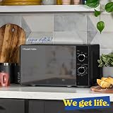 Russell Hobbs 20L 800W Black Solo Microwave, 5 Power Levels, Timer view 8