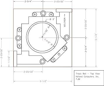Amazon Com Suzo Happ Ra Track Ball 2 25 Happ Trackball 2 25
