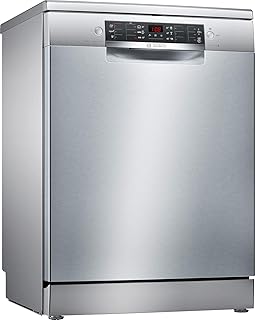 Bosch SMS46MI07E Serie 4 Freistehender Geschirrspüler / A++ / 60 cm / Edelstahl / 266 kWh/Jahr / 14 MGD / SuperSilence / Extra Trocknen / VarioSchublade