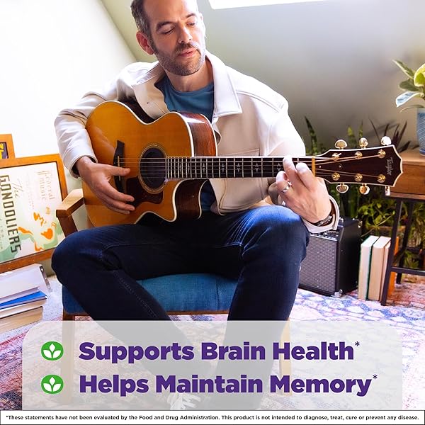 NATROL MEMORY COMPLEX WITH GINKGO BILOBA 120MG AND B VITAMINS, DIETARY SUPPLEMENT FOR BRAIN HEALTH AND MEMORY SUPPORT, 60 TABLETS, 30 DAY SUPPLY