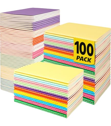 Paquete De 150 Cuadernos De Papel Kraft A6, Páginas En Blanco, Mini Cuadernos De Viaje Cosidos A Granel, Bloc De Notas De Bolsillo Kraft Sin Forro, Cuadernos De Temas Para Viajeros, Estudiantes