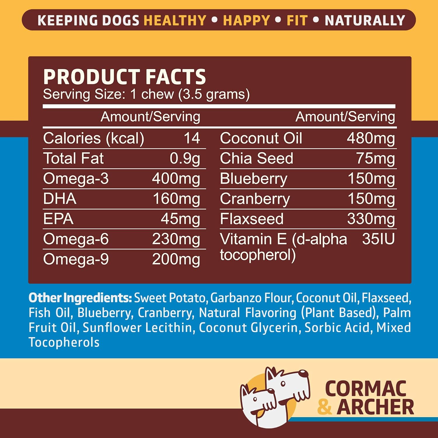 Amazon.com: Cormac & Archer Omega 3 - Aceite de pescado ...
