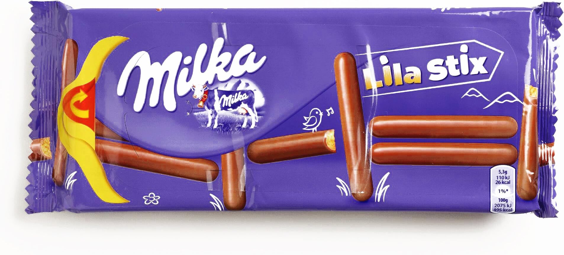 Milka Lila Stix 5.07 oz each (2 Items Per Order, not per case)