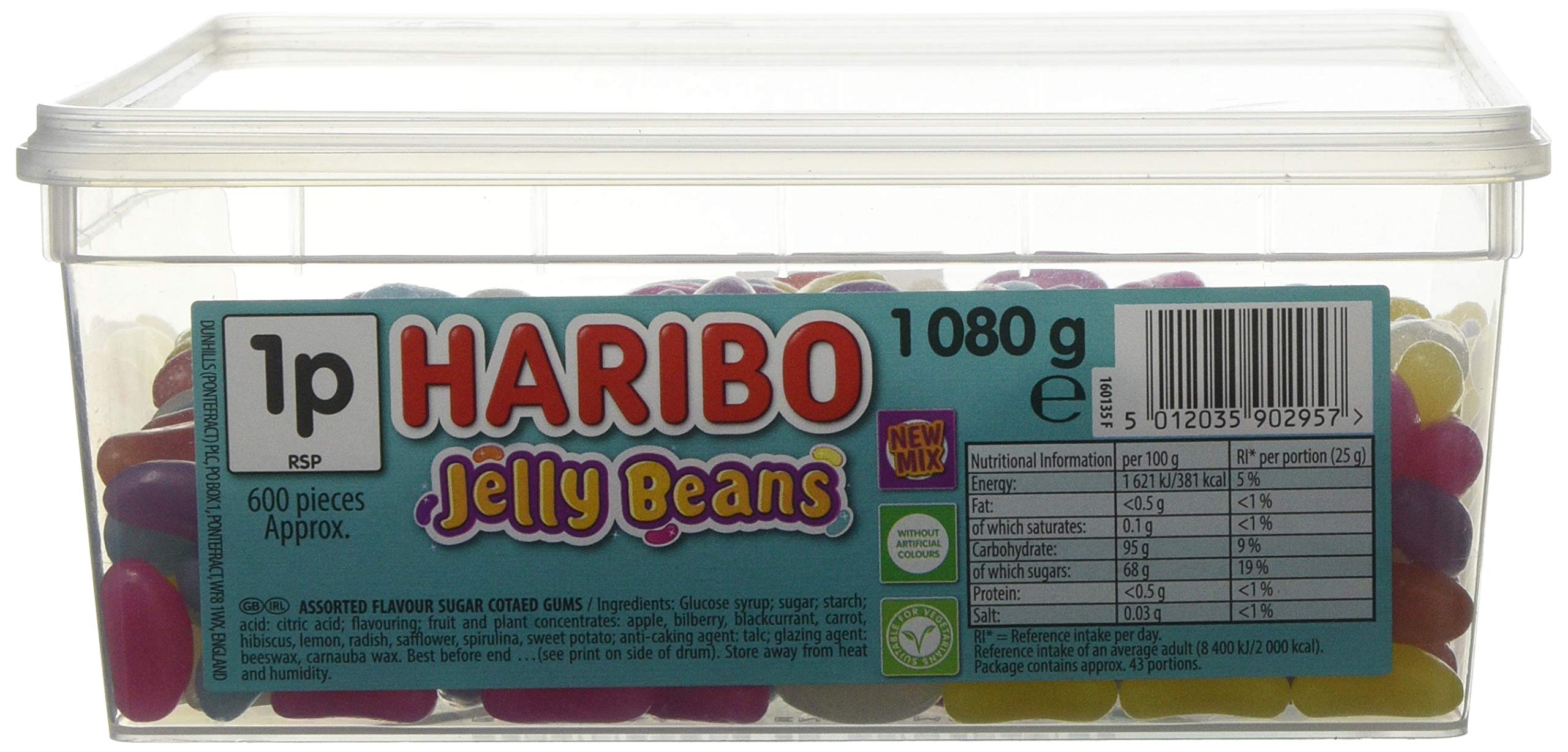haribo jelly babies 1kg