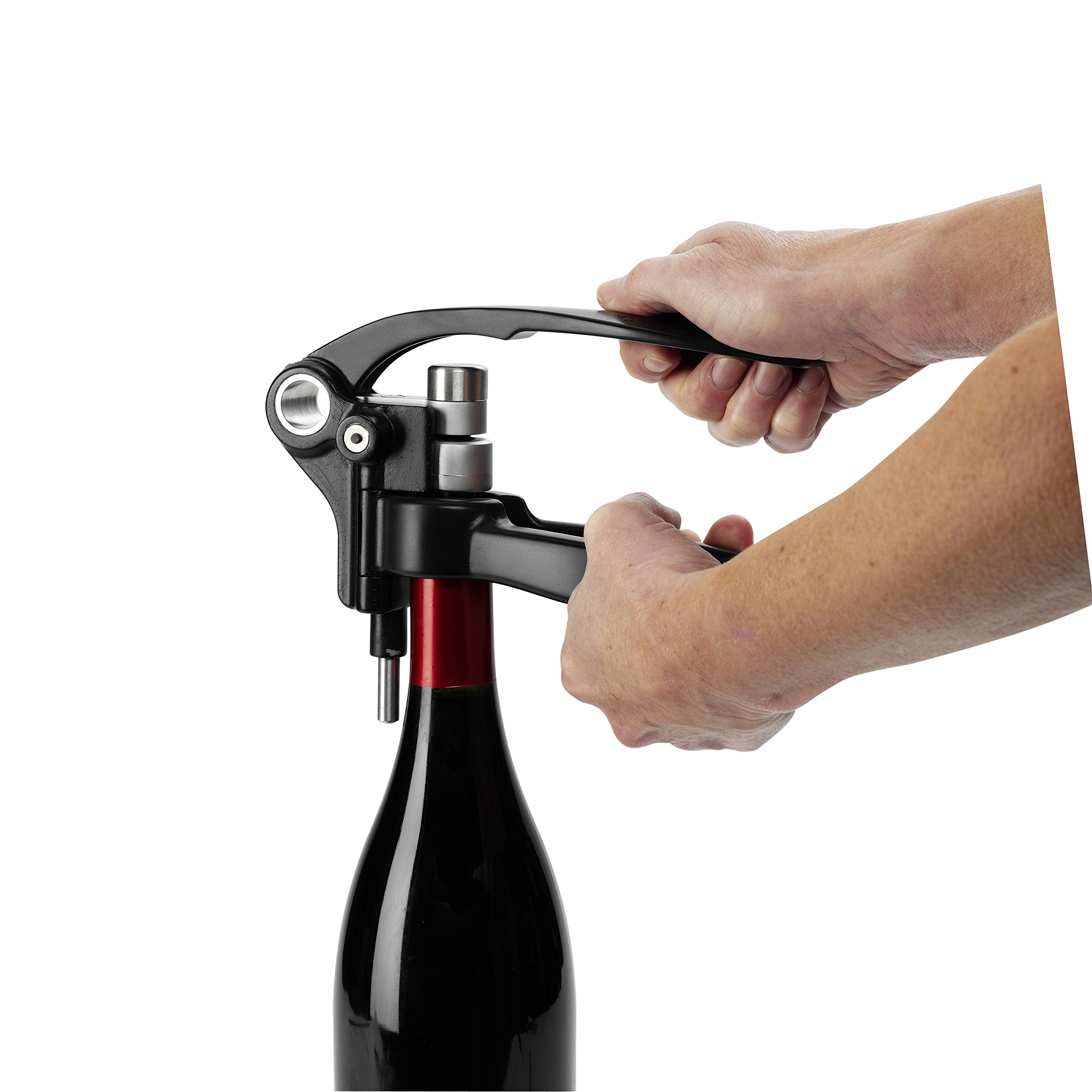 Le Creuset LM250LE-31 Lever and Foilcutter Gift Set, Black