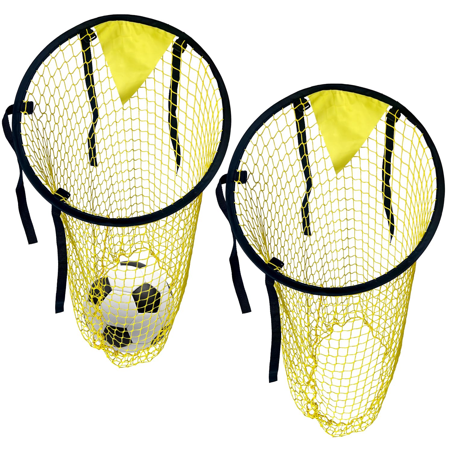 Football Target Net Top Bins Football Targets Football Net Football Goal Foldable Soccer Field Nets Target for Improving Shooting,Easy to Attach and Detach