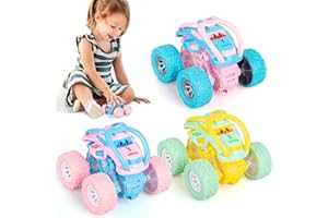 LODBY Car Toys for 2 3 4 Year Old Girls Gifts, Pull Back Cars Toys for Toddler Age 2-6, Monster Trucks for Kids Boys Toys Age 2-6 Year Old Girl Birthday Gifts
