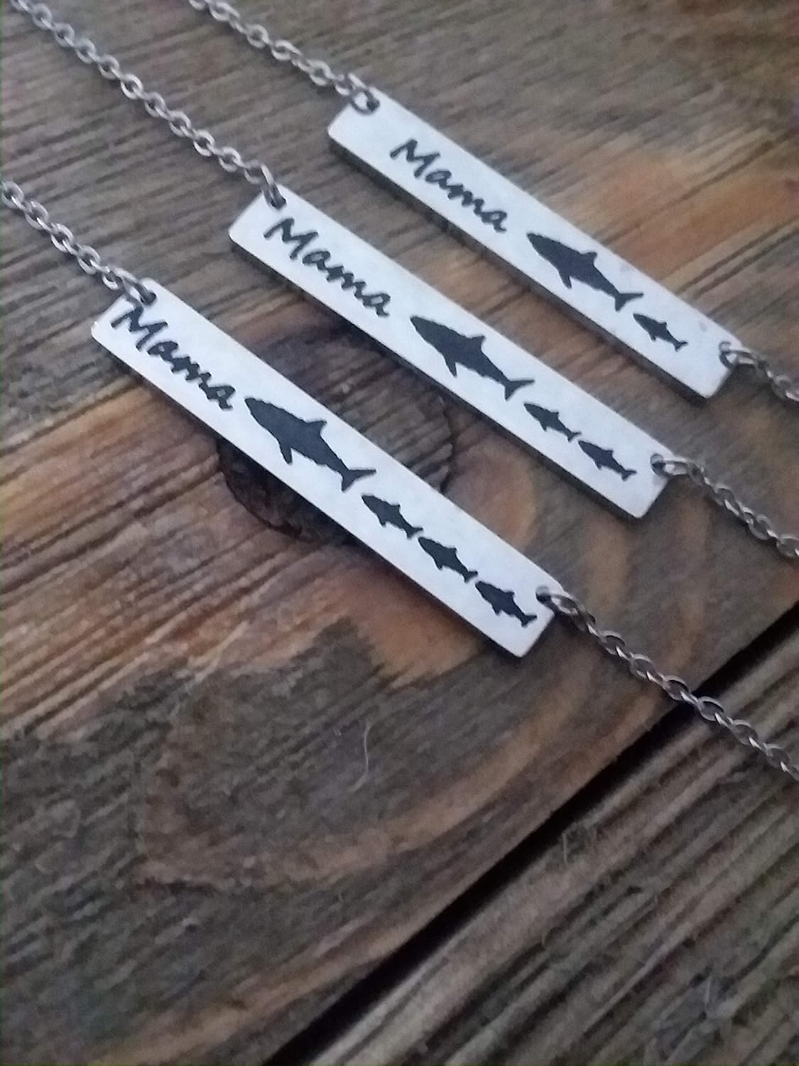 mommy shark necklace